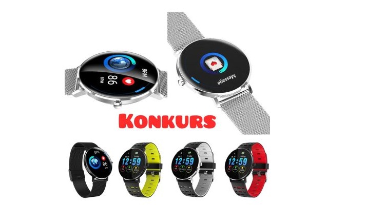 Wygraj wielofunkcyjny Smartwatch Konkurs