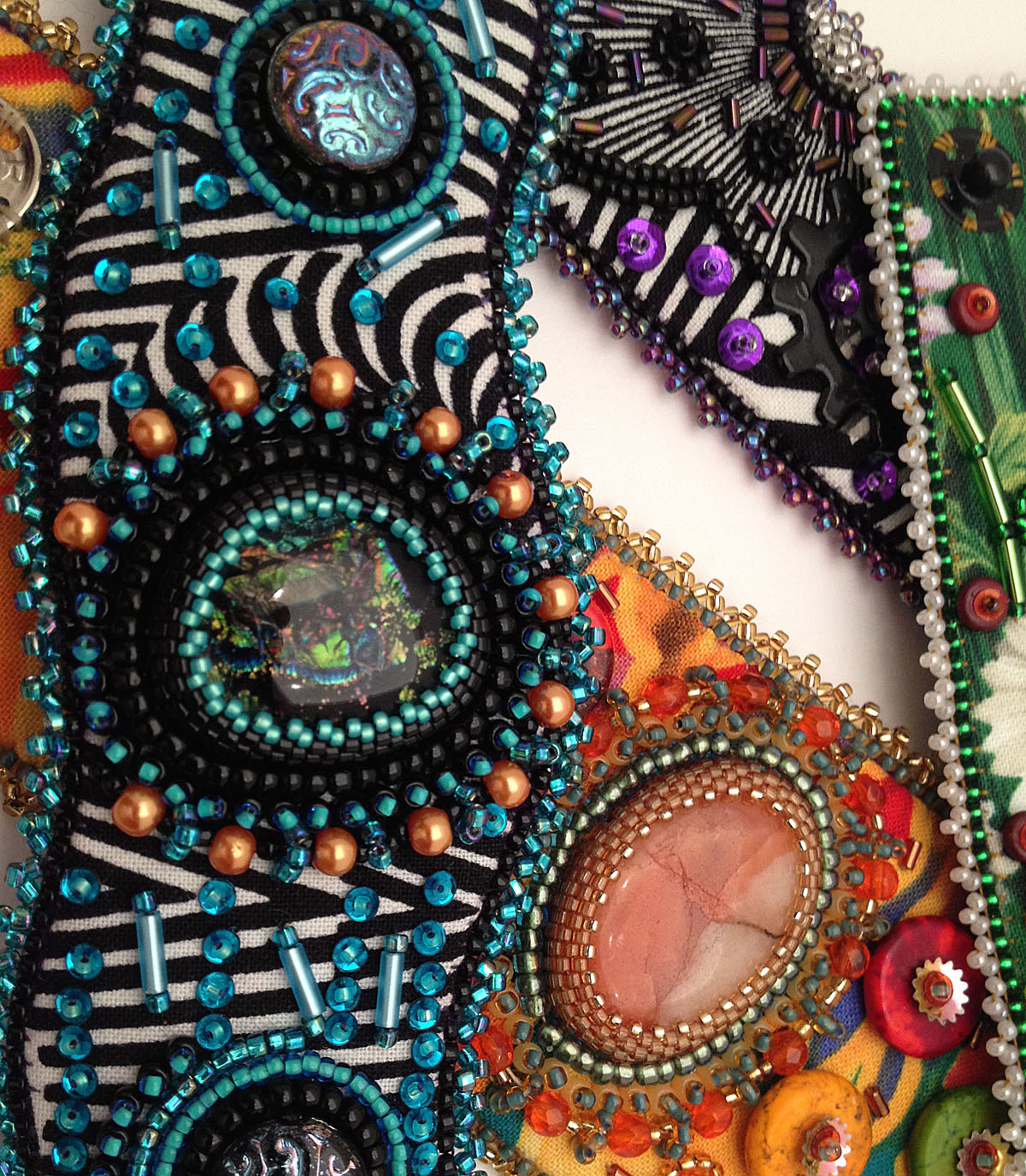 . Fabric Embellish cuffs