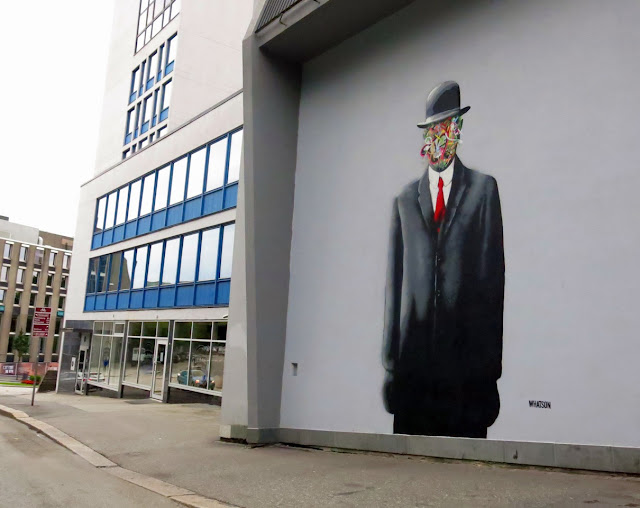 Street Art Murals By Martin Whatson In Stavanger Norway For Nuart Urban Art Festival. 3