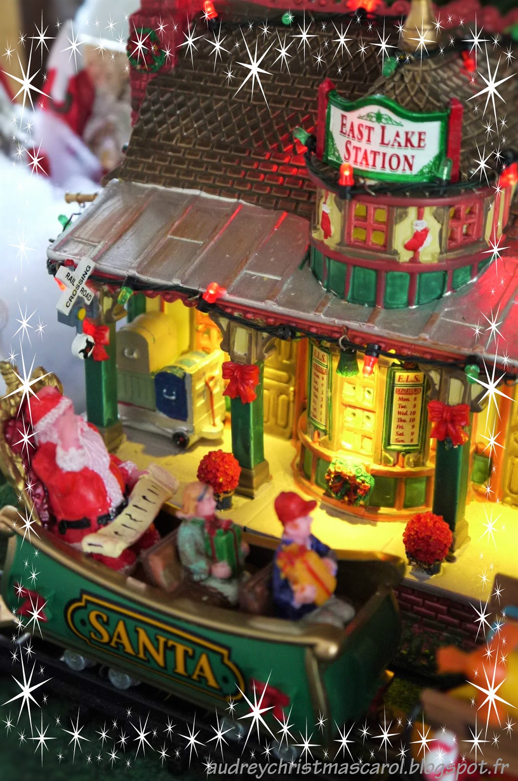 Lemax Christmas Village Train 