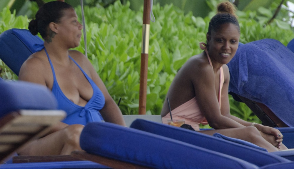 Queen latifah new singing competition show & vacations in barbados.