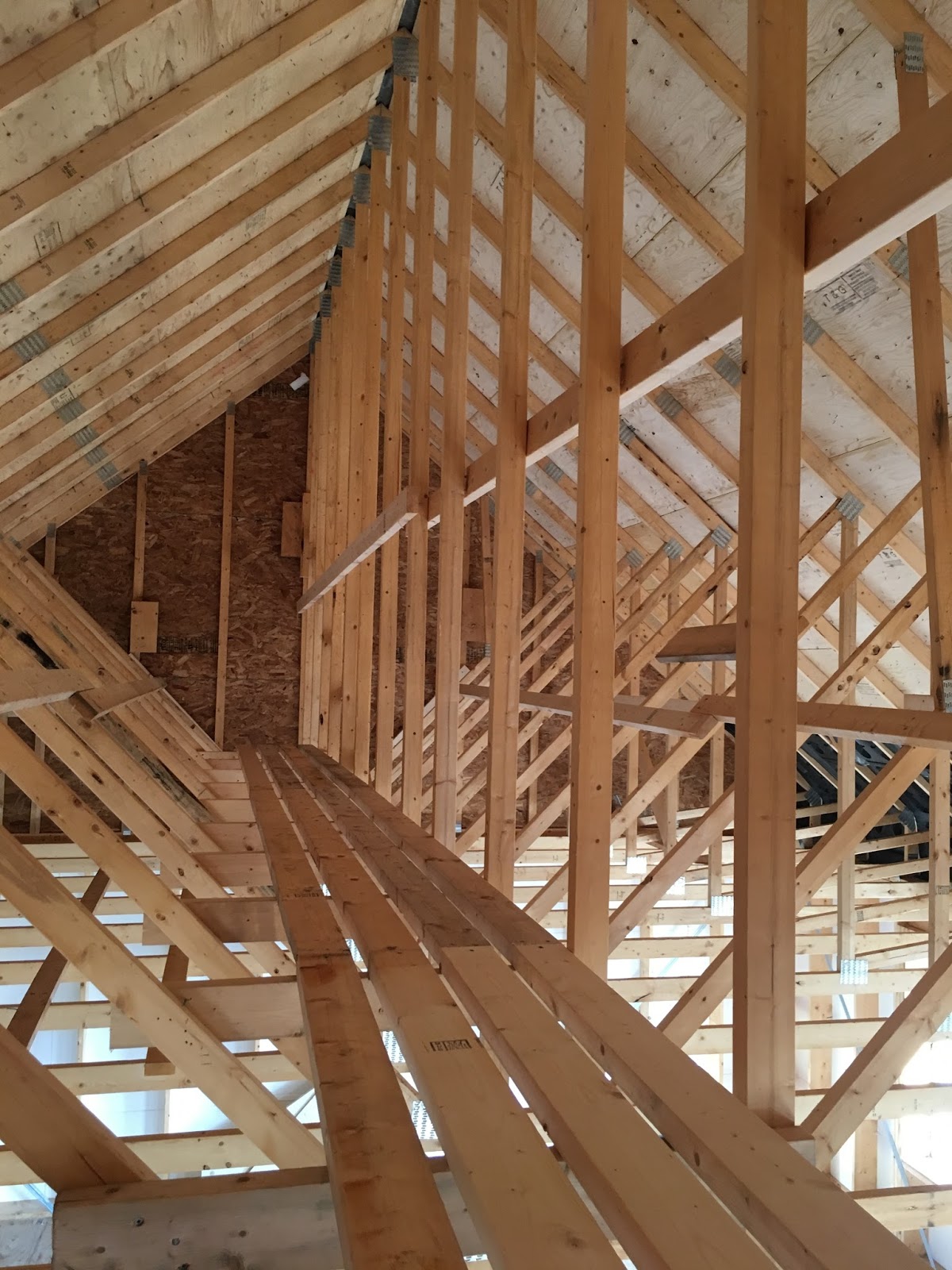 The Attic A hatchway, A Landing and a Catwalk.