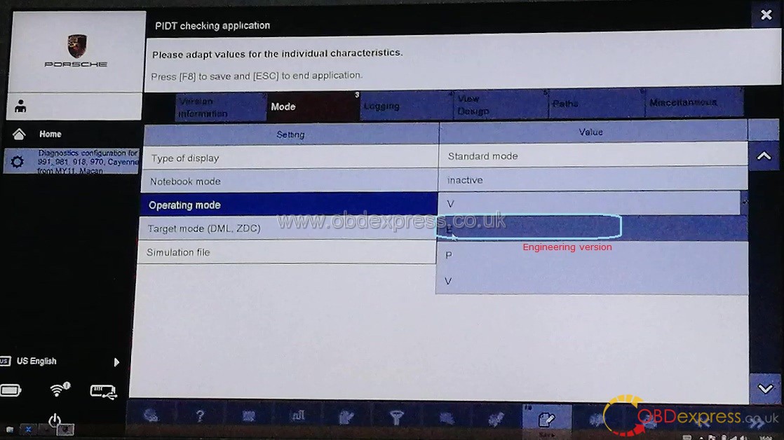 VXDIAG Porsche Piwis3 V37.900 coding programming experience | vxdiagtool
