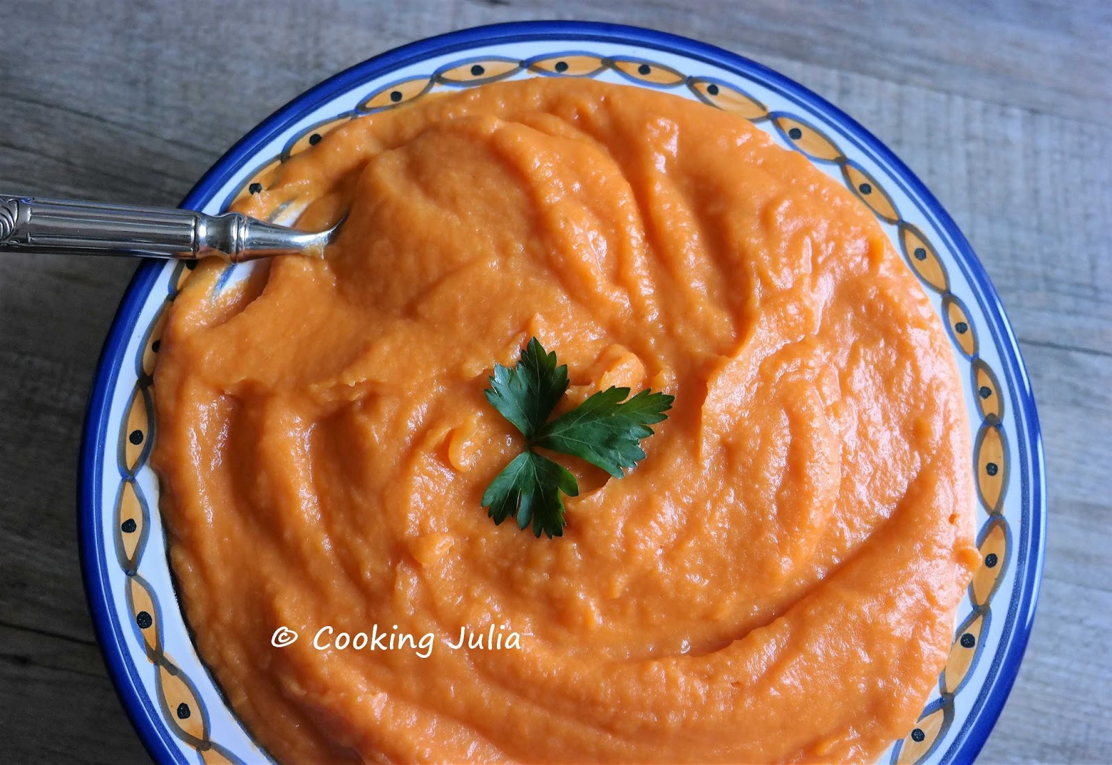 COOKING JULIA : PURÉE DE PATATES DOUCES