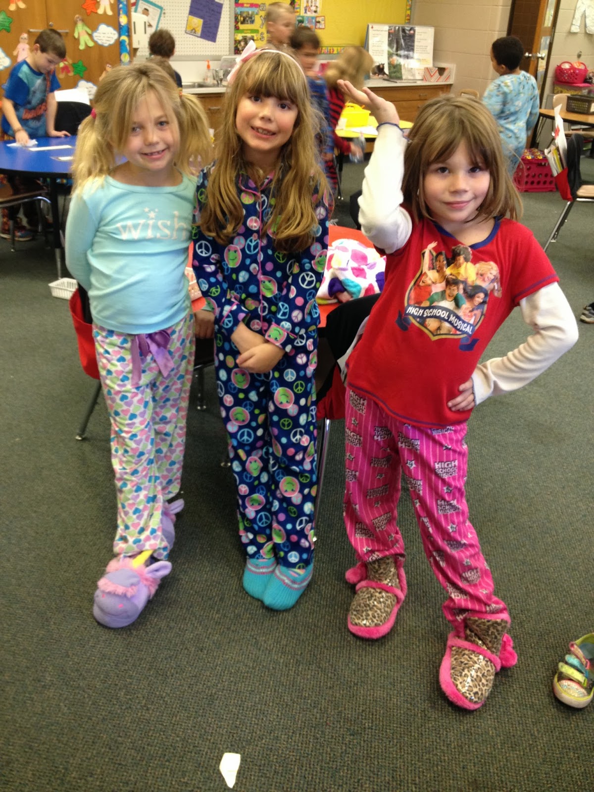 Fun in First Grade with Ms. Pietsch! Pajama Day!