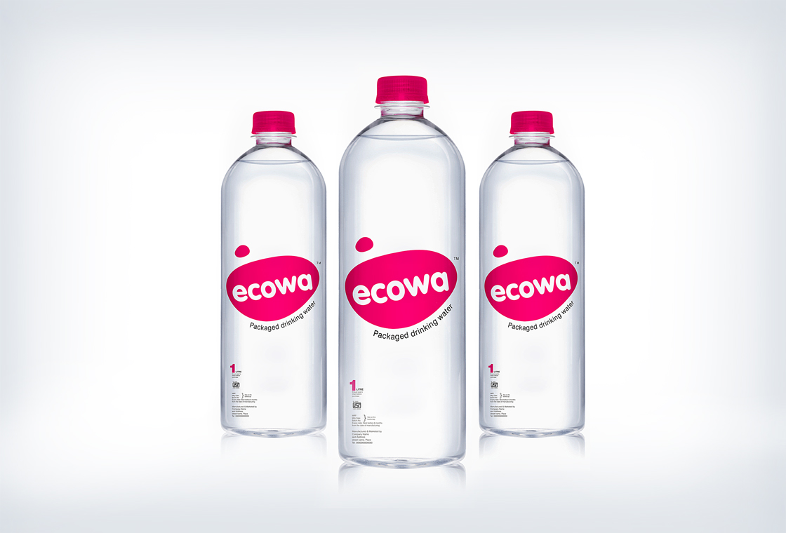 REVOLUTIONARY BEANS Drinking water package design