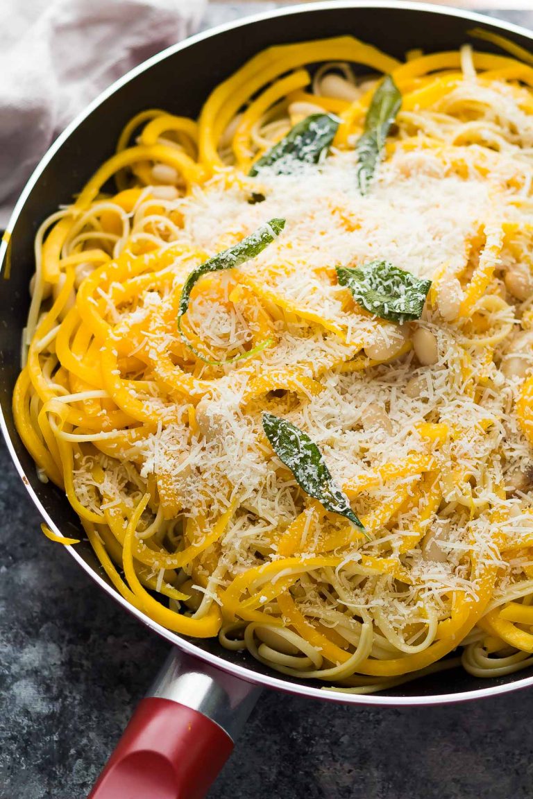 International food blog INTERNATIONAL Butternut Squash Noodles with