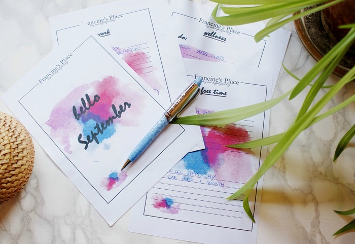 hello september diy printable list