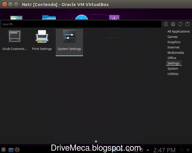 DrivMeca instalando Netrunner Linux paso a paso