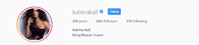 Katrina Kaif Instagram