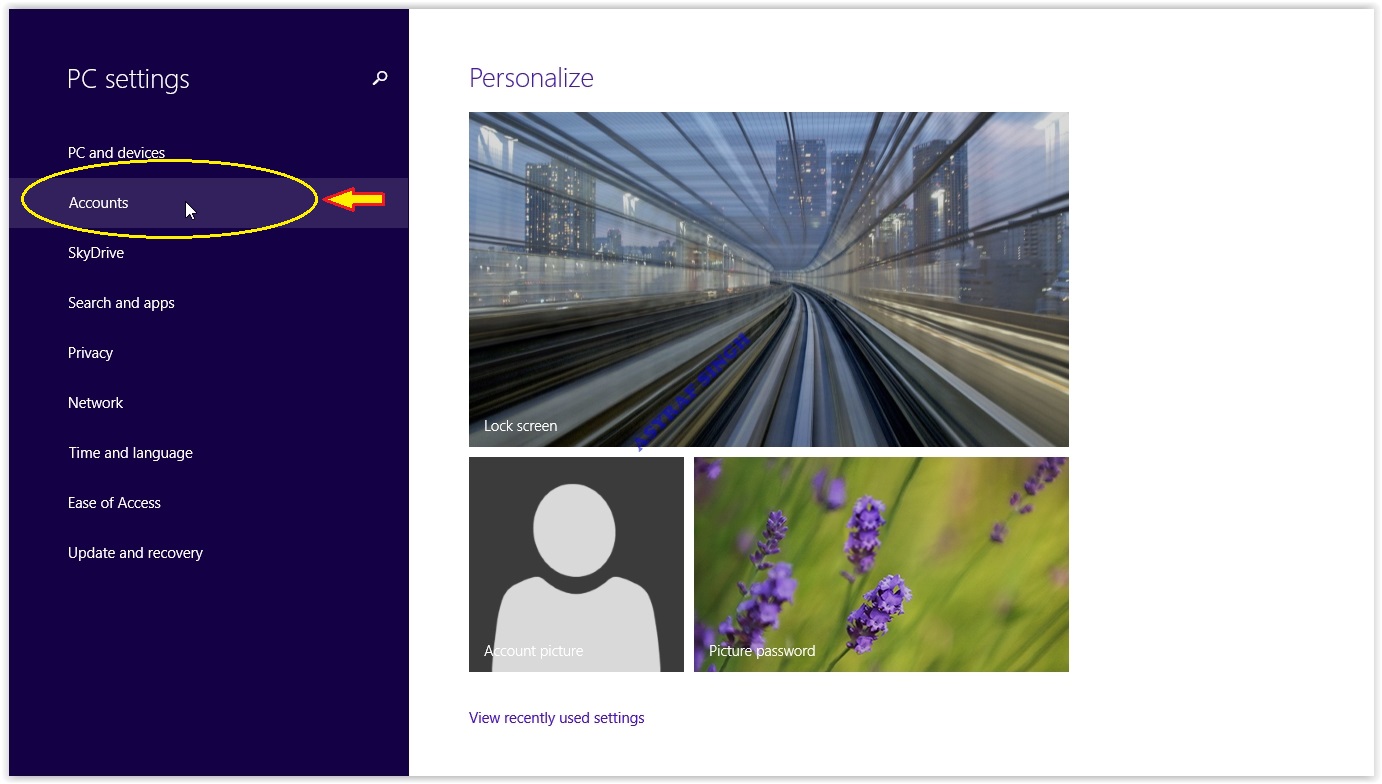 How to Set and Create Login Password and Security in Windows 8.1 Tech