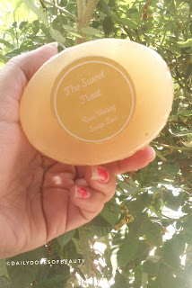 The Herb Boutique - Raw Honey Soap Bar review ( vegan skincare product )