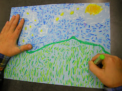 grade 1st 2nd projects 4th elementary van class students current january using gogh