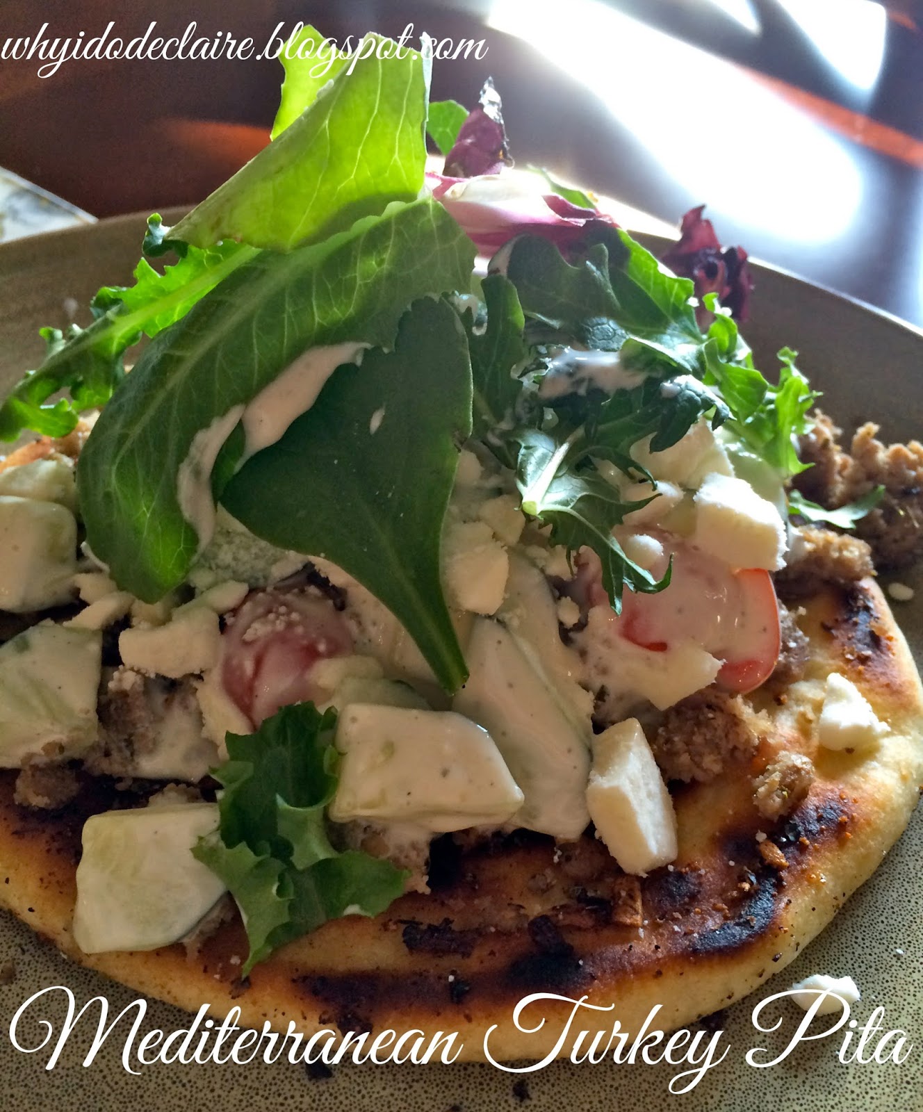 Mediterranean Turkey Pita