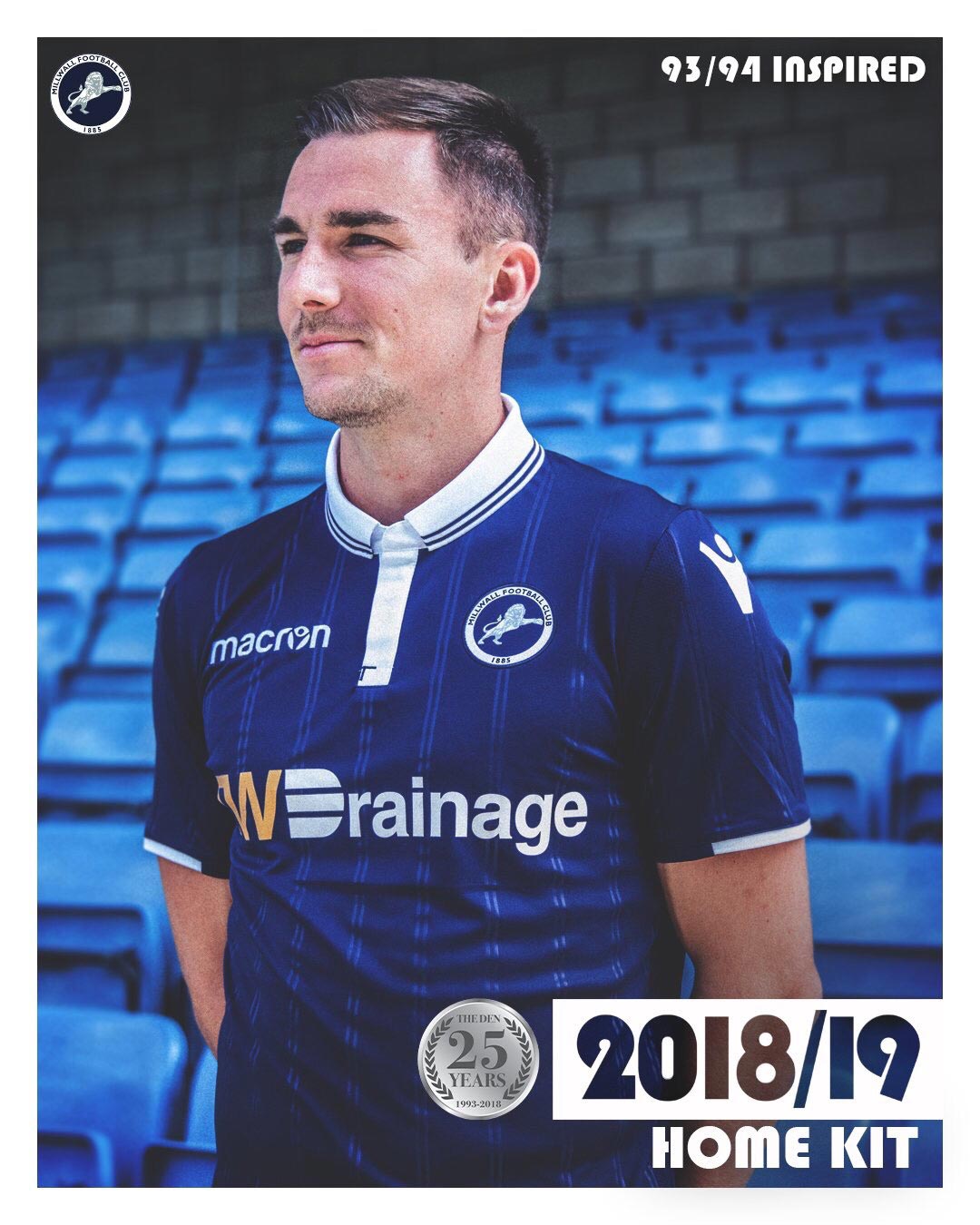 Millwall 23-24 Third Kit Released - Footy Headlines