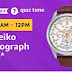 (All Answers)Amazon Seiko Quiz – Answer & Win Seiko Chronograph Watch