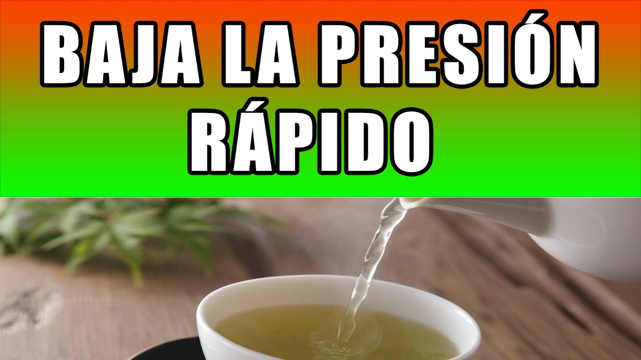 Para alta presion remedios bajar naturales la