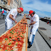 Rekor Pizza Terpanjang di Dunia Dipecahkan di Italia, Panjang 1,8 Kilometer