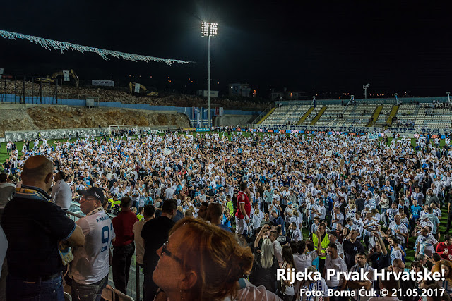 Rijeka-Cibalia 4:0 @ Rijeka prvak Hrvatske 21.05.2017