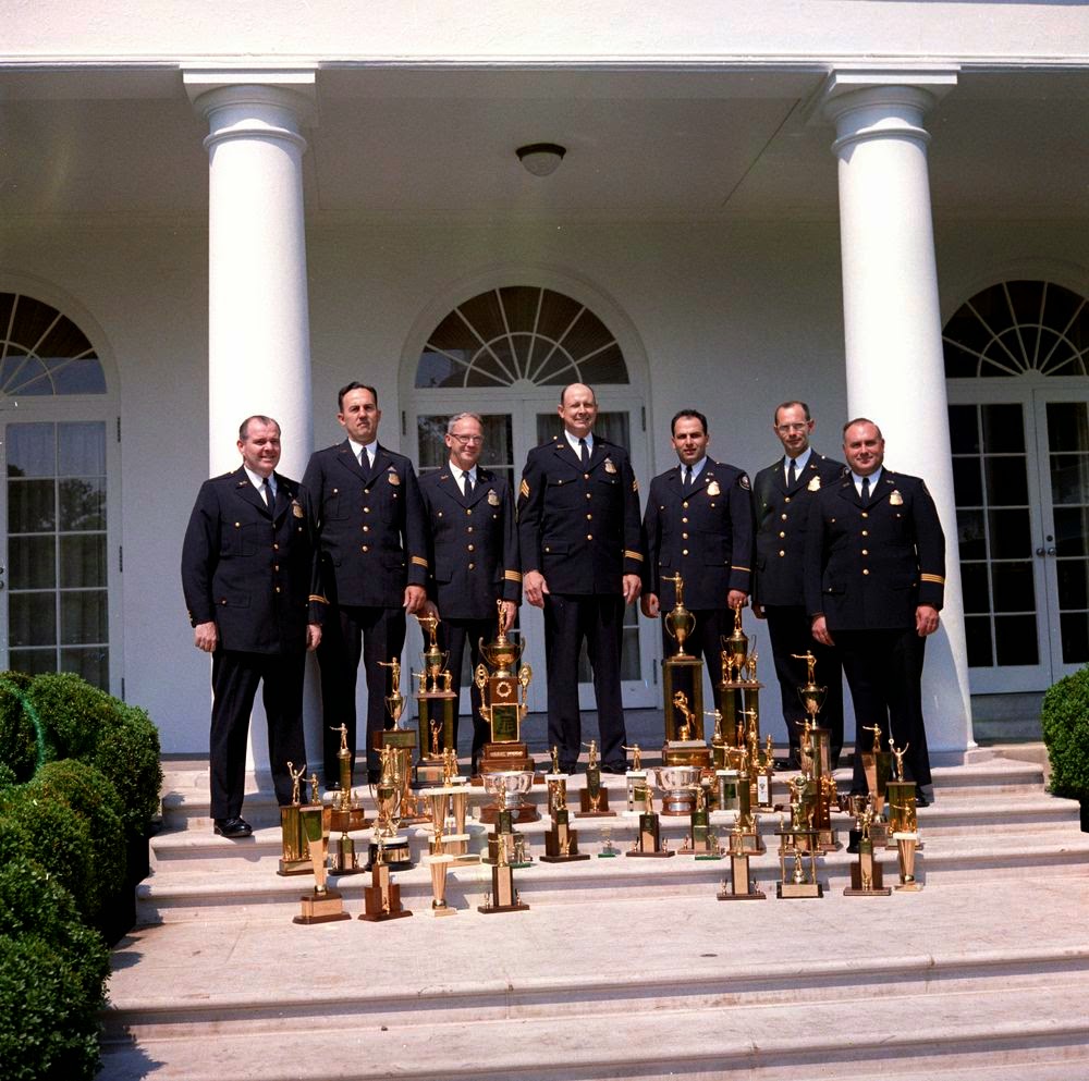 Members of the White House Police Pistol 5/14/62