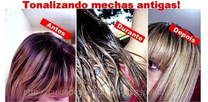 Tonalizando luzes ou mechas antigas com Color Perfect12.89 Color Perfect12.89
