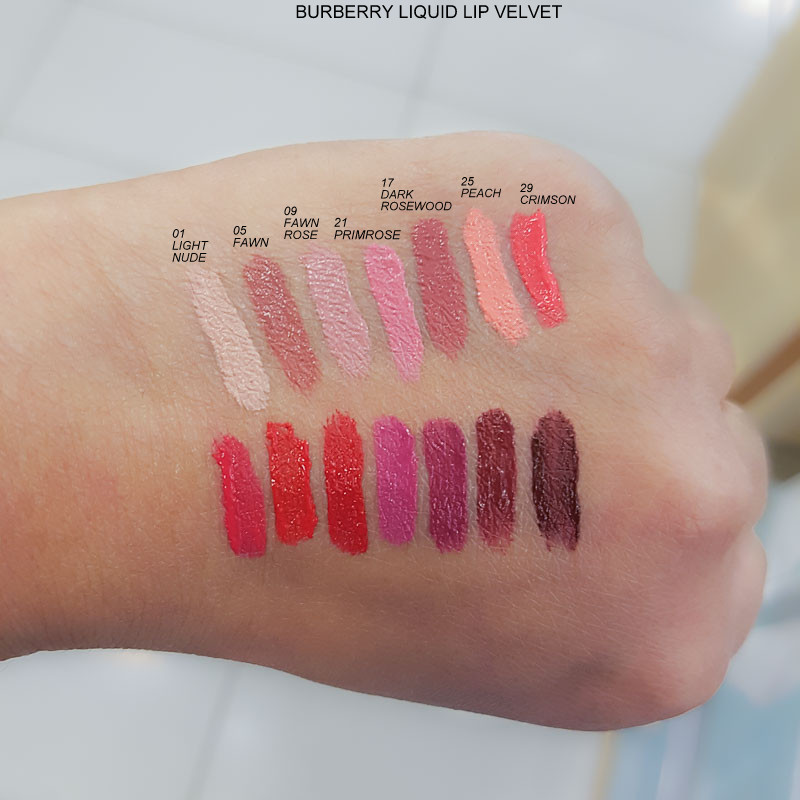 burberry liquid lip velvet 17