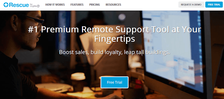 LogMeIn Rescue application for Android
