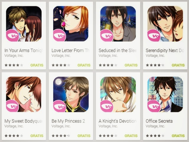 Descarga Juegos Otome para Android (Novelas Visuales) Gratis
