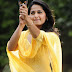 Mangalore Model Anushka Shetty Photos In Yellow Dress