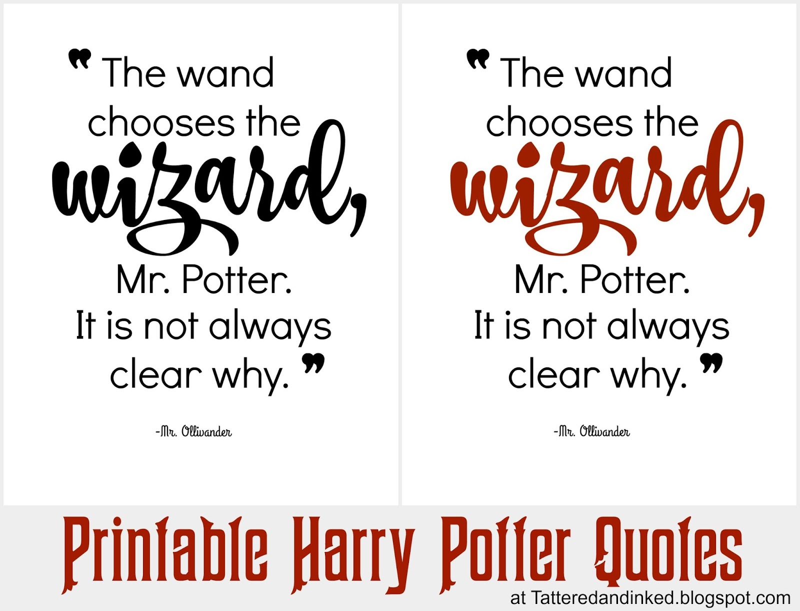 Tattered And Inked Harry Potter Party FREE Printables And Source List  Tattered And Inked Harry Potter Party FREE Printables And Source List