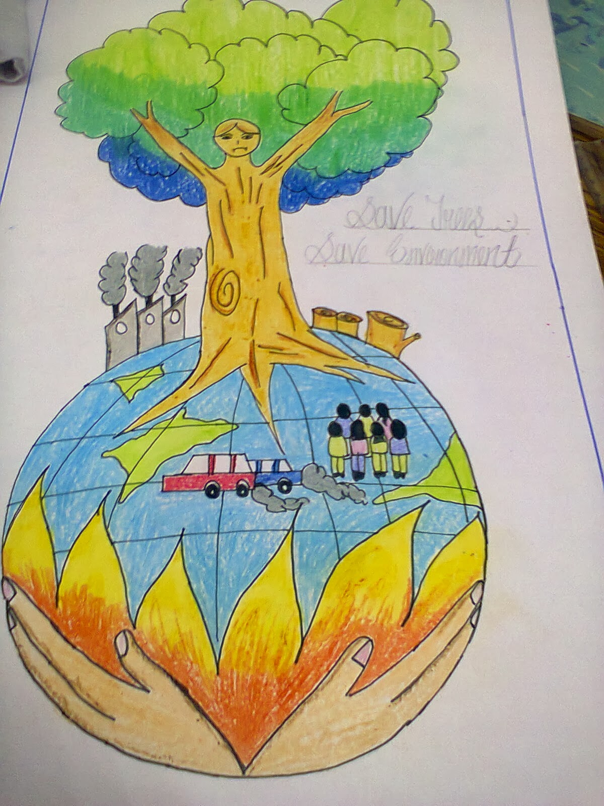 LIBRARY KV BSF RAMPURA ( FAZILKA ) Golden Jubilee Drawing Competition