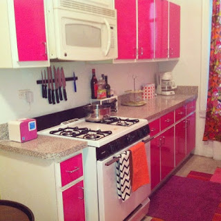 Koleksi Desain Dapur Minimalis Warna Pink Cantik Paling Banyak Diminati Koleksi Desain Dapur Minimalis Warna Pink
