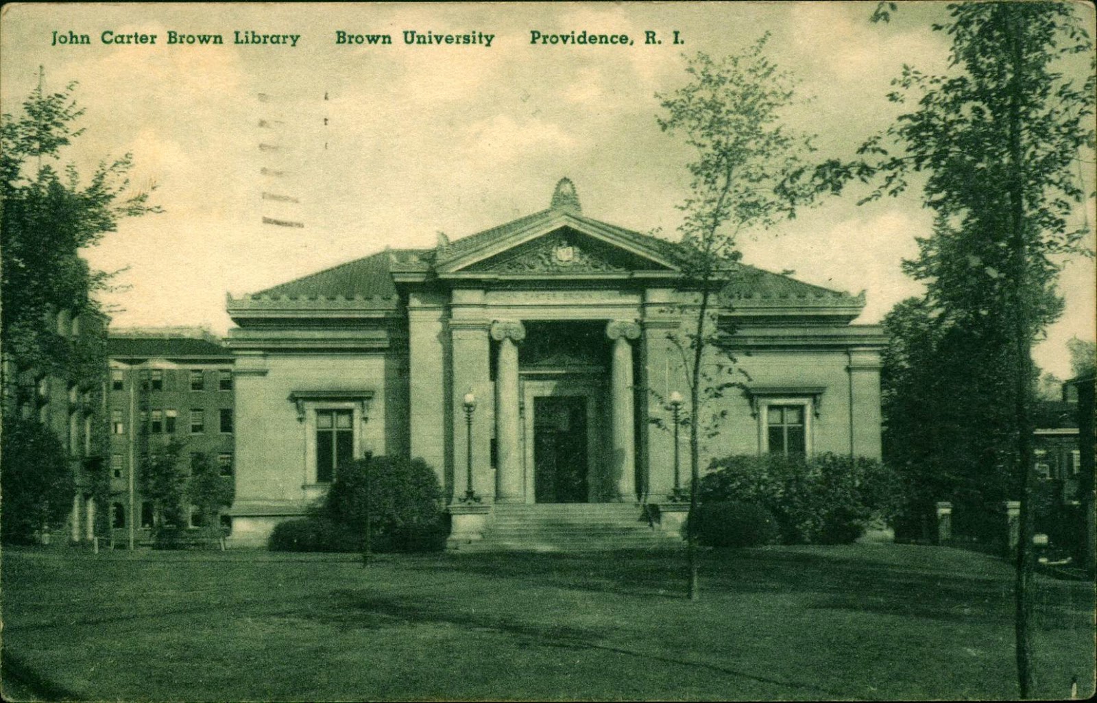 Jbu Library John Carter Brown University Library