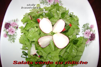 Salata verde cu ridiche