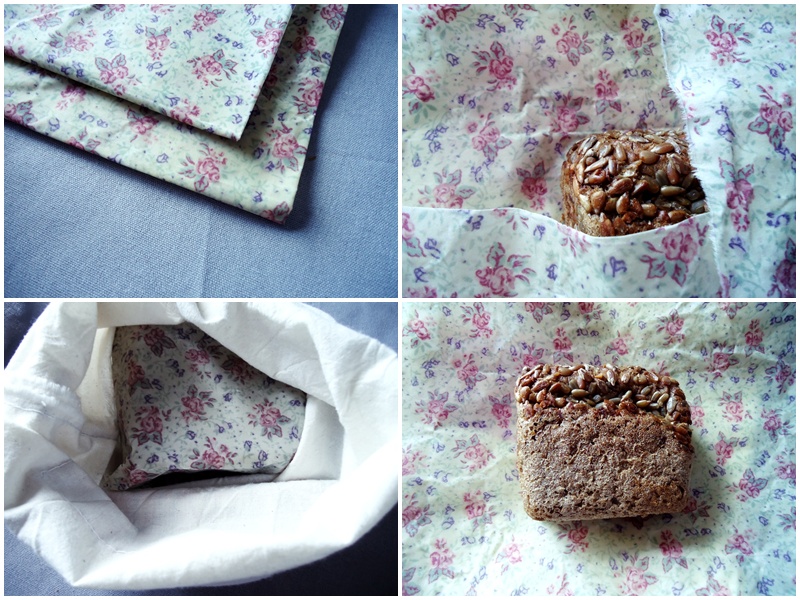woskowany wrap. chusta nasączona woskiem pszczelim diy,beeswax wrap