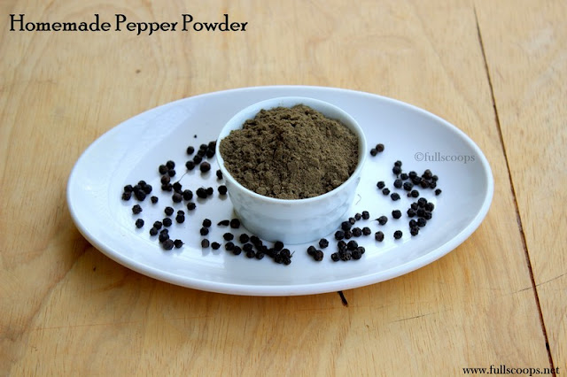 Homemade Pepper Powder