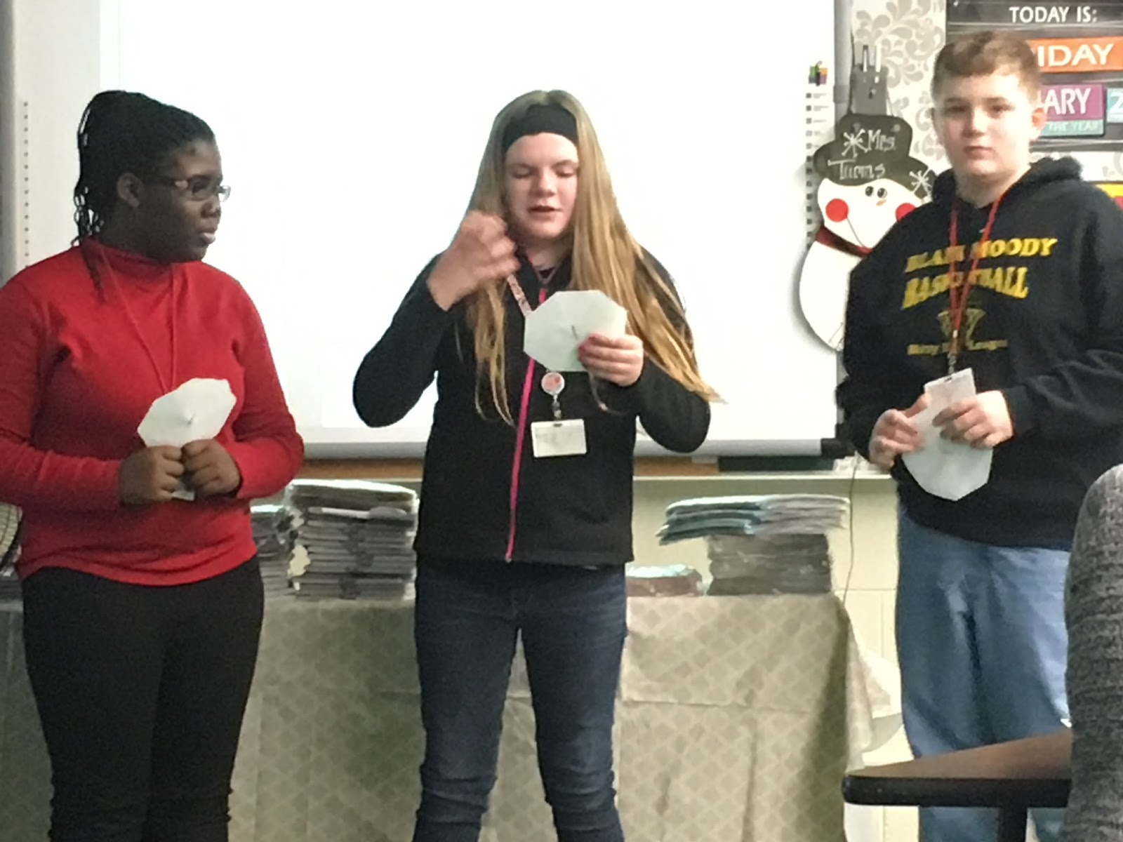 Talking Taylor Schools WEST MIDDLE SCHOOL students present bio and