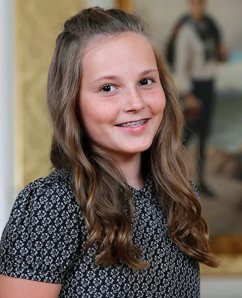 Crown Princess Mette-Marit her daughter Princess Ingrid-Alexandra celebrates 13th birthday