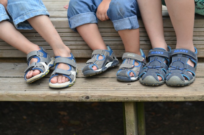 The Adventure of Parenthood: What the // Deichmann Sandals