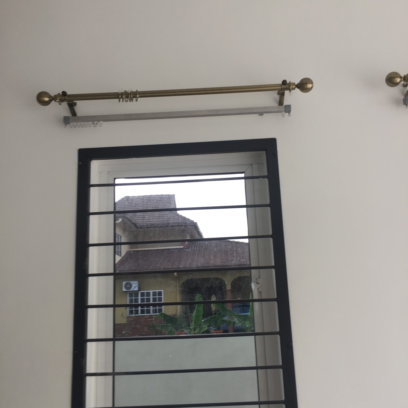 Rod Kayu Langsir Tapi, langsir eyelet ni perlu pakai rod khas. rafdirt