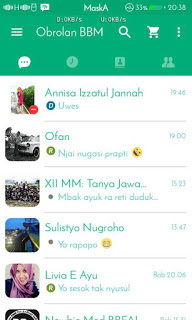 BBM Green Light APK Versi Lama BBM Green Light APK Versi Lama