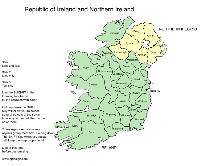 clipart map of ireland - photo #17