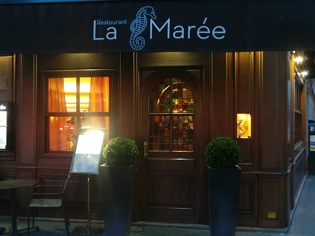 Restaurant La Marée Paris RestoPartner bonne adresse la Quinzaine Gourmande