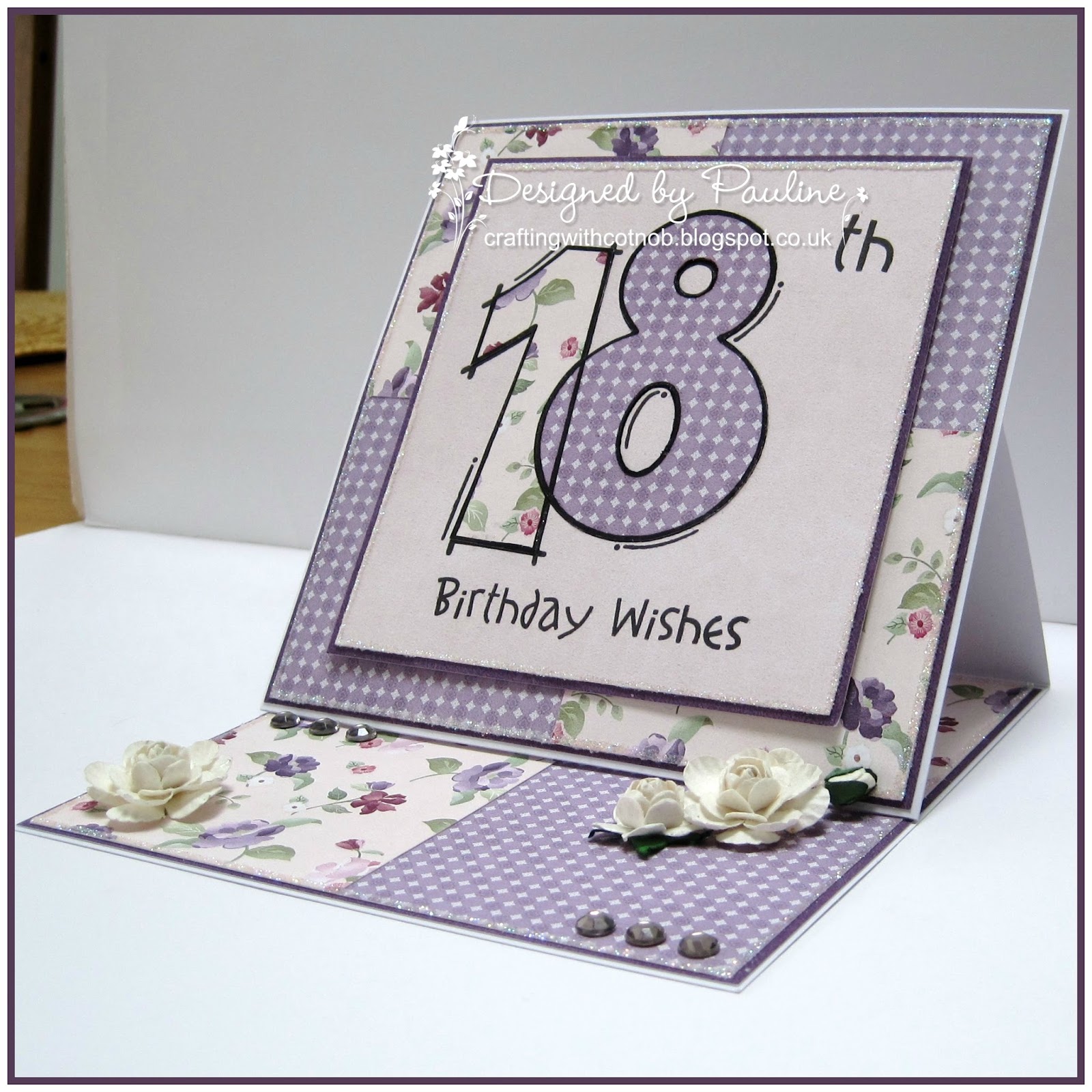 Crafting with Cotnob: 18th Birthday Wishes