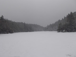 Mont Sutton, lac Mohawk l'hiver Mont Sutton, lac Mohawk l'hiver
