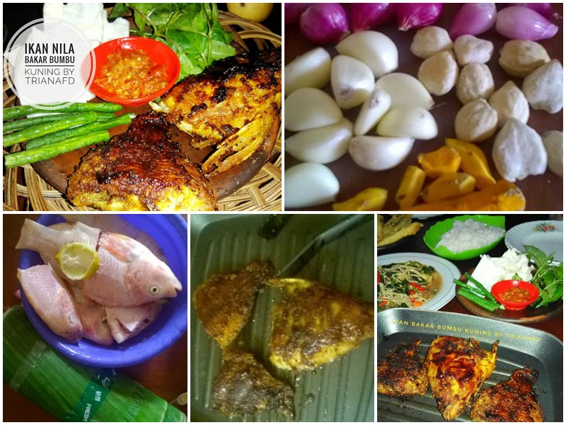 Resep Ikan Nila Bakar Bumbu Kuning