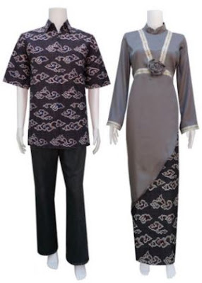 Model baju batik couple untuk lebaran Model baju batik couple untuk lebaran