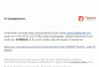Cara Verifikasi Akun Baru Garena Indonesia Verifikasi Akun Garena Indonesia