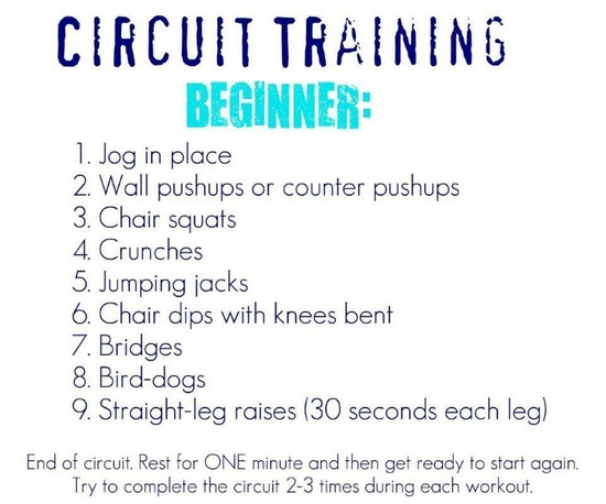 Circuit Training Workout For Beginners