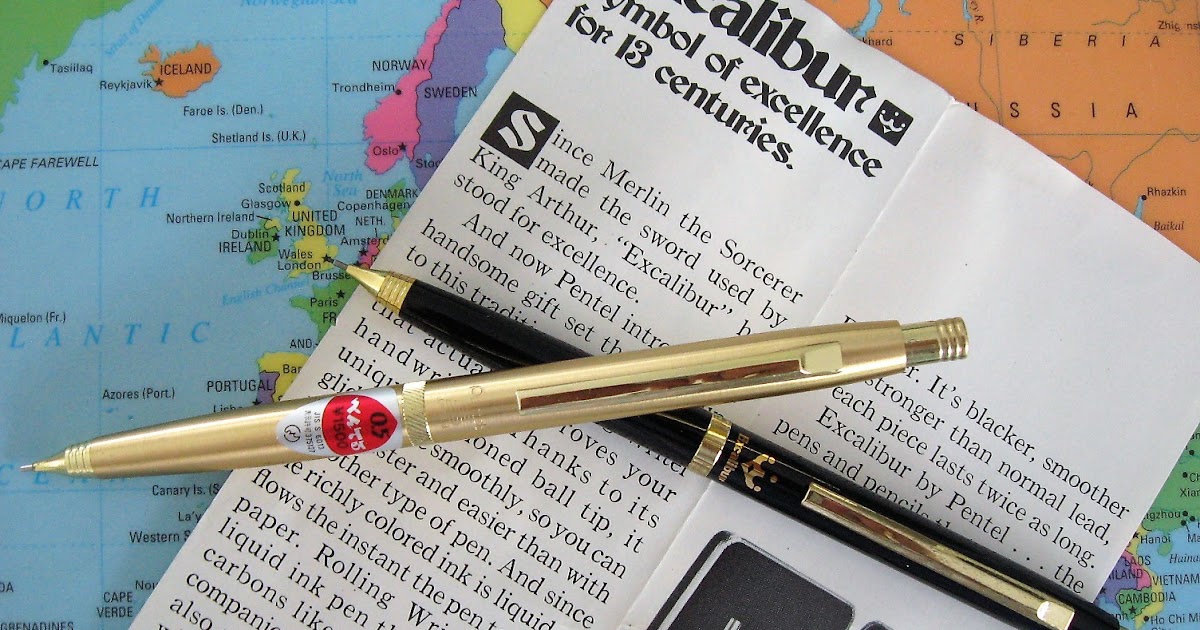 DMP Dave's Mechanical Pencils Pentel Excalibur and SG Series